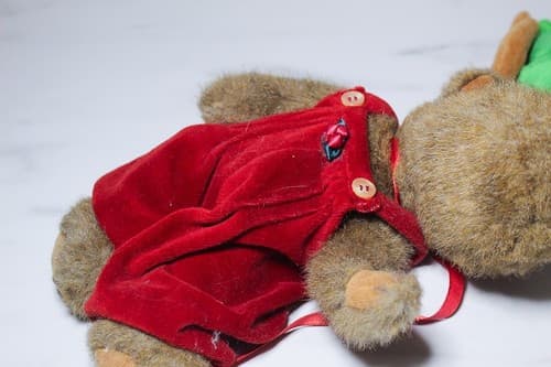 Vintage Boyds Bear Bearwear Moose Stuffed Christmas Plush - Thumbnail 4