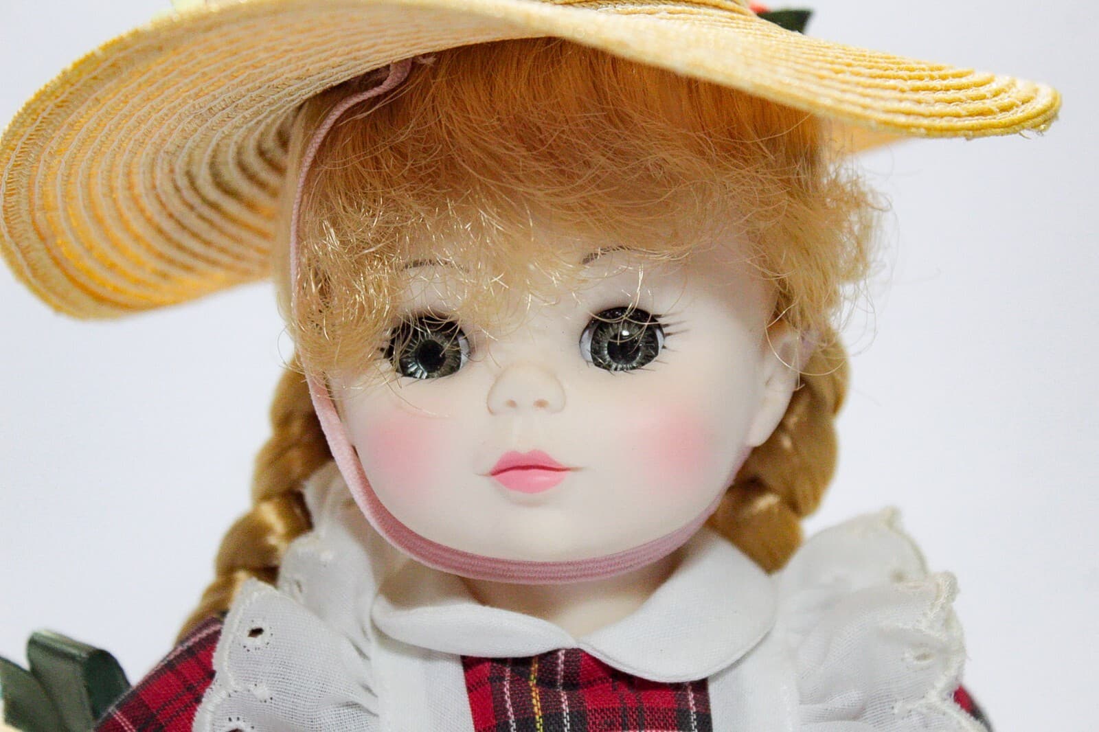 Madame Alexander McGuffey Ana Straw Hat Blonde Vintage Doll Tag & Complete Box - Thumbnail 3