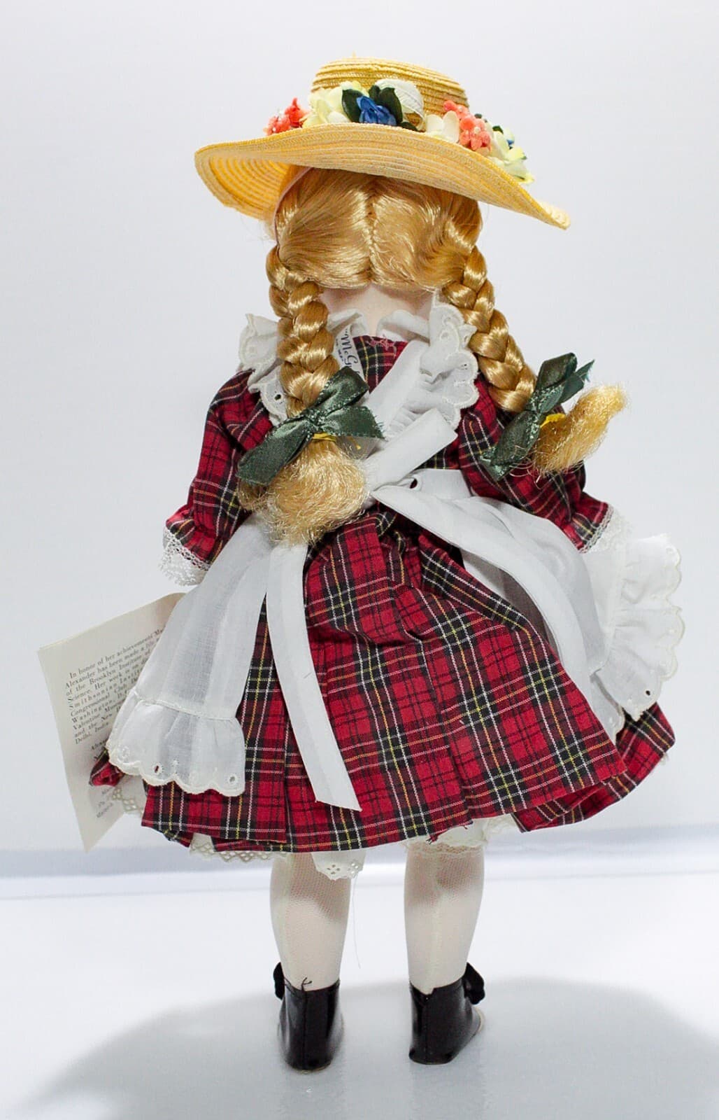 Madame Alexander McGuffey Ana Straw Hat Blonde Vintage Doll Tag & Complete Box - Thumbnail 6