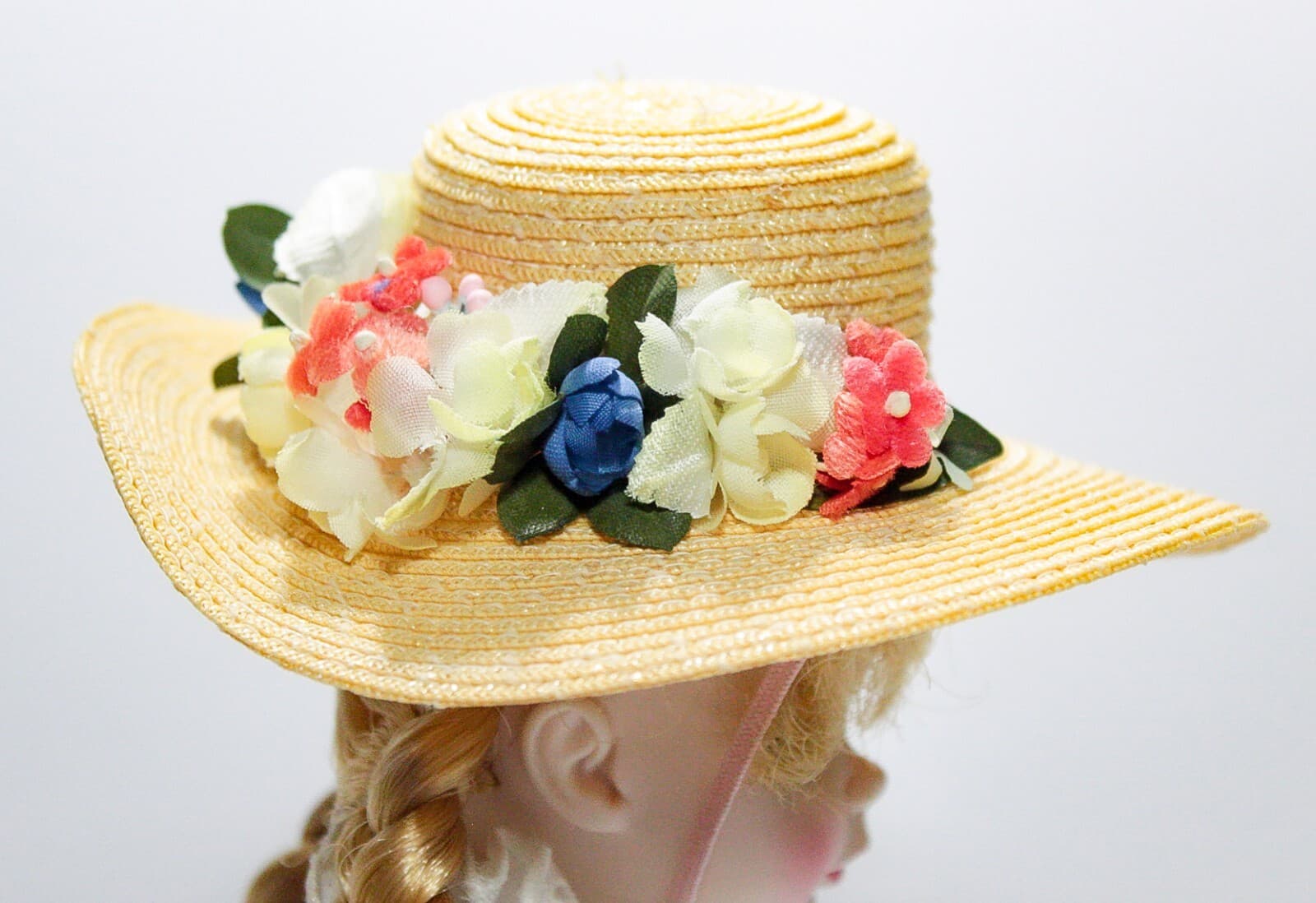 Madame Alexander McGuffey Ana Straw Hat Blonde Vintage Doll Tag & Complete Box - Thumbnail 5