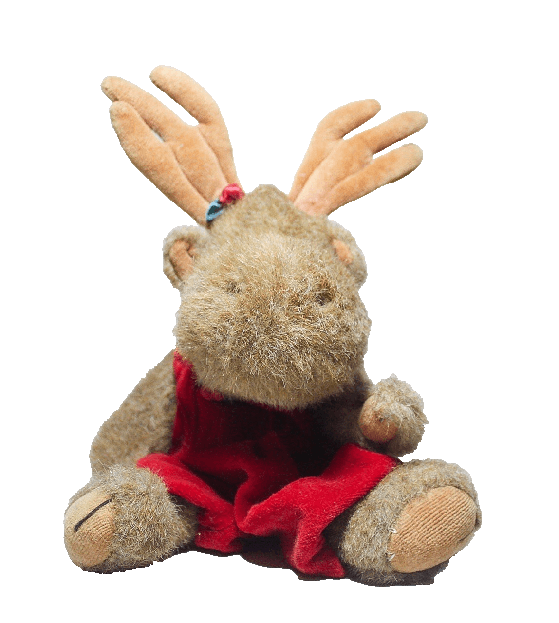 Vintage Boyds Bear Bearwear Moose Stuffed Christmas Plush