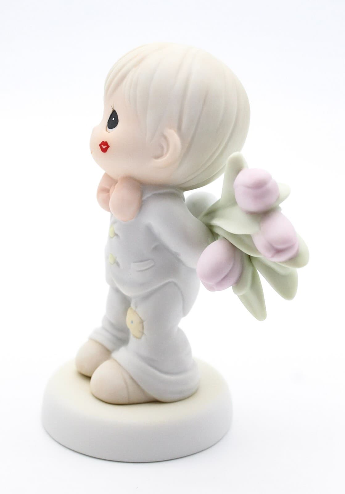 Precious Moments For The Sweetest Tu-lips In Town Enesco Porcelain Figurine 1997 - Thumbnail 6