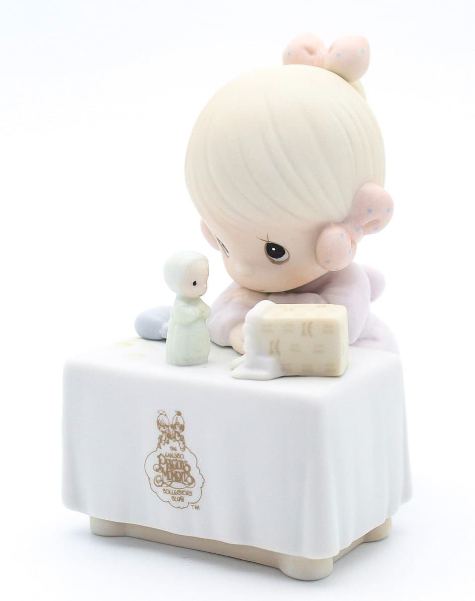 Precious Moments My Happiness Enesco Porcelain Figurine 1989 - Thumbnail 7