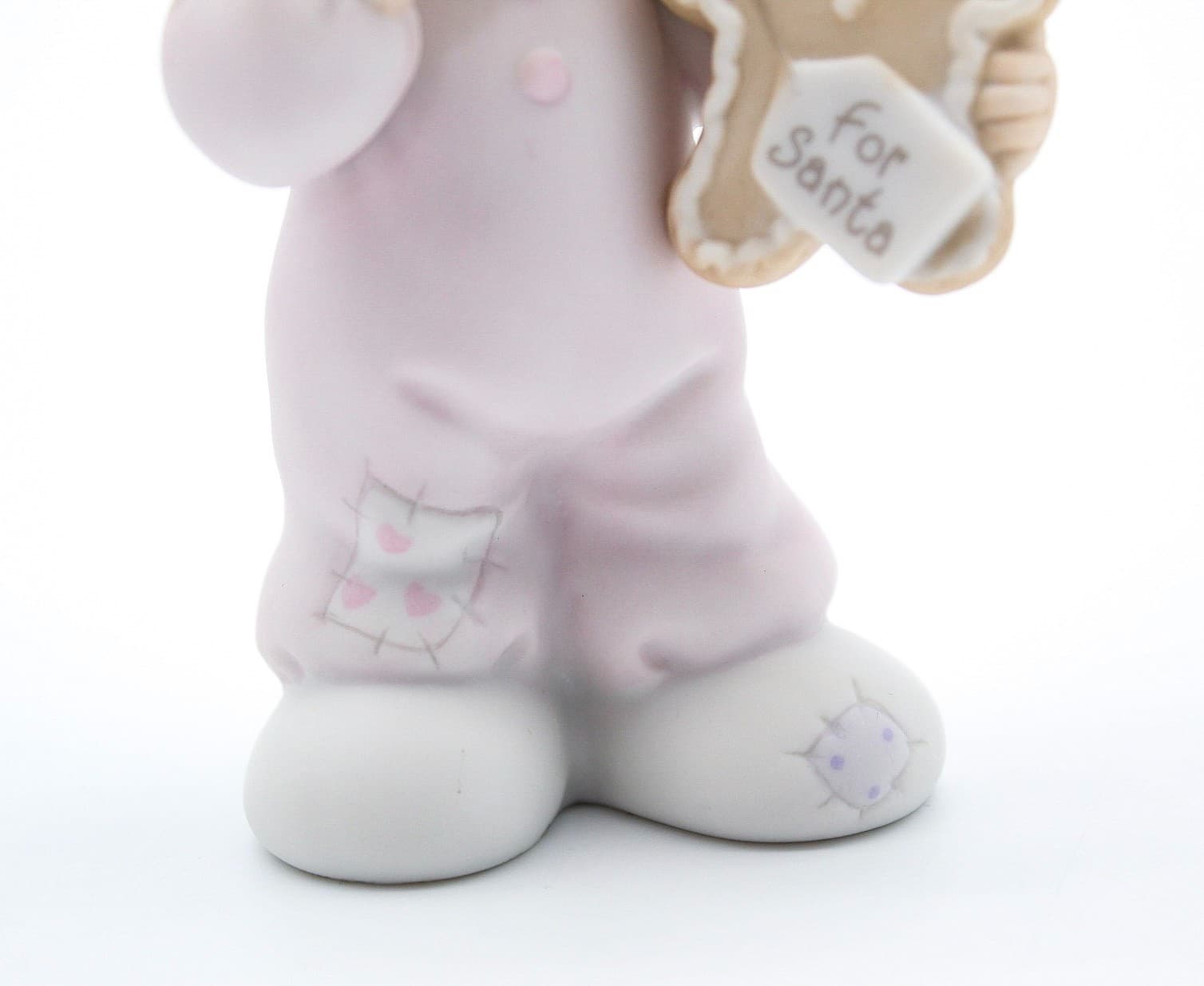 Precious Moments Wishing You The Sweetest Christmas Porcelain Figurine 1993 - Thumbnail 5