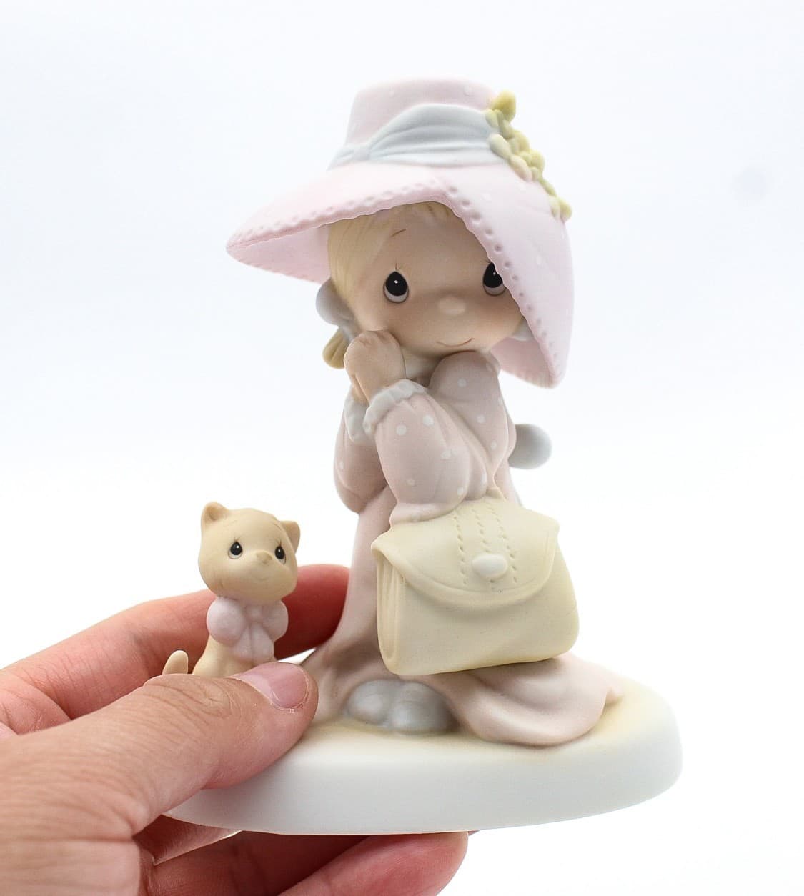 Precious Moments To A Very Special Mom Enesco Porcelain Figurine 1983 - Thumbnail 2