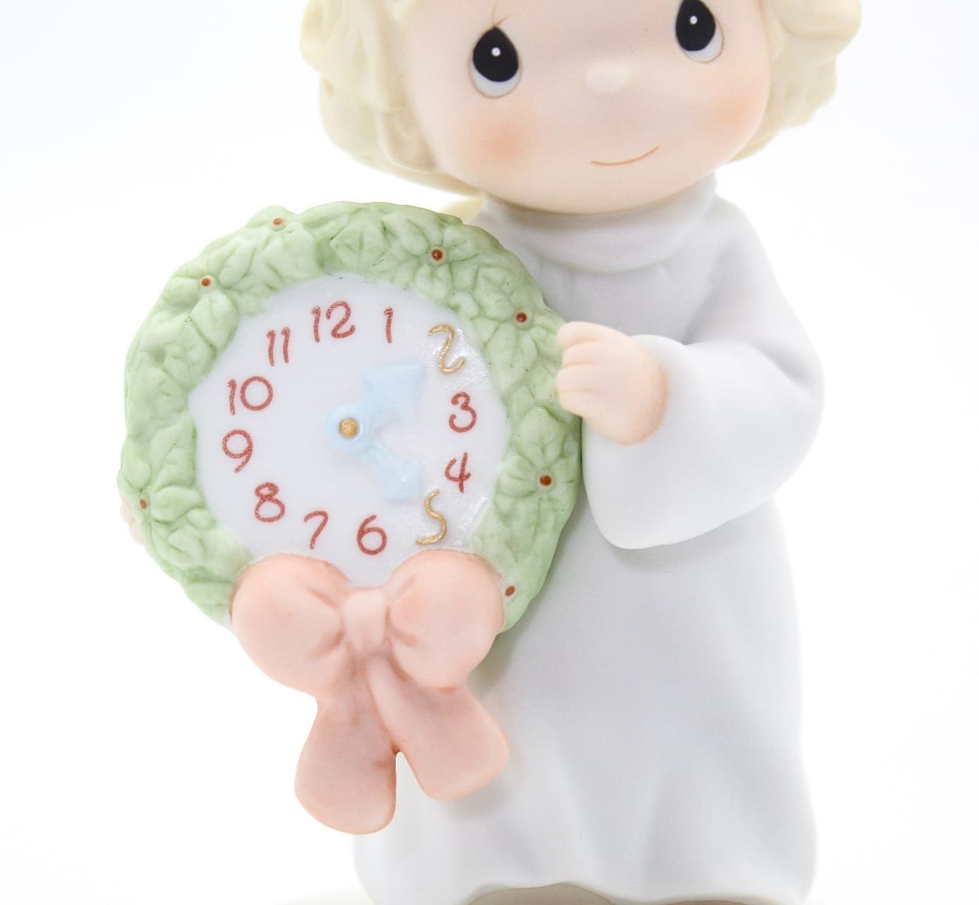 Precious Moments Time For A Holy Holiday Enesco Porcelain Figurine 1998 - Thumbnail 4
