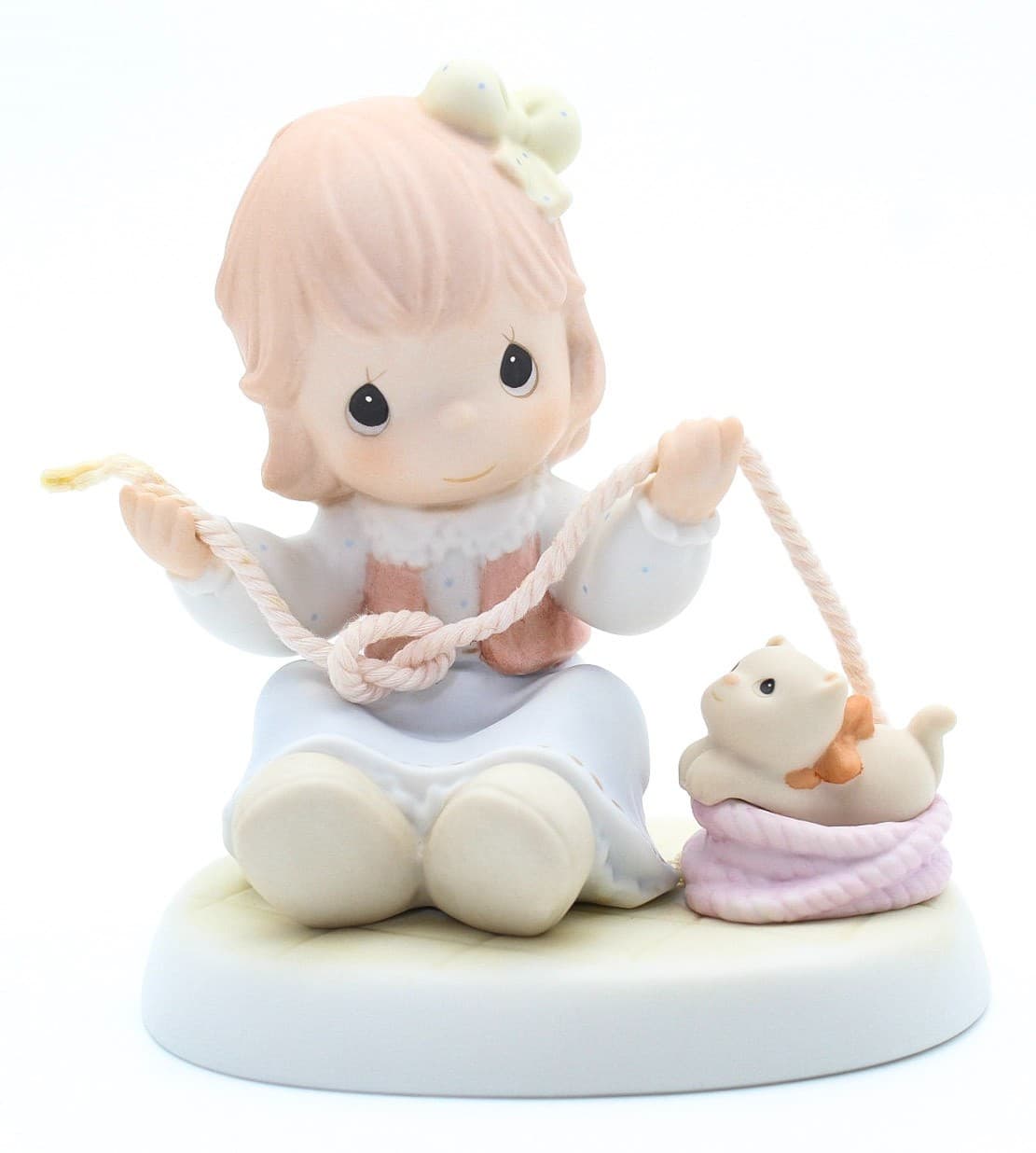 Precious Moments Believe It Or Knot, I Luv You Enesco Porcelain Figurine 1998 - Thumbnail 7