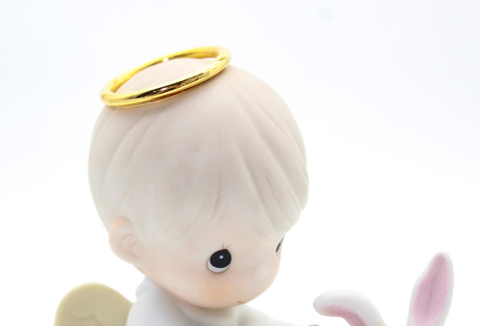 Precious Moments Heaven Bless You Easter Seal Enesco Porcelain Figurine 1998 - Thumbnail 3