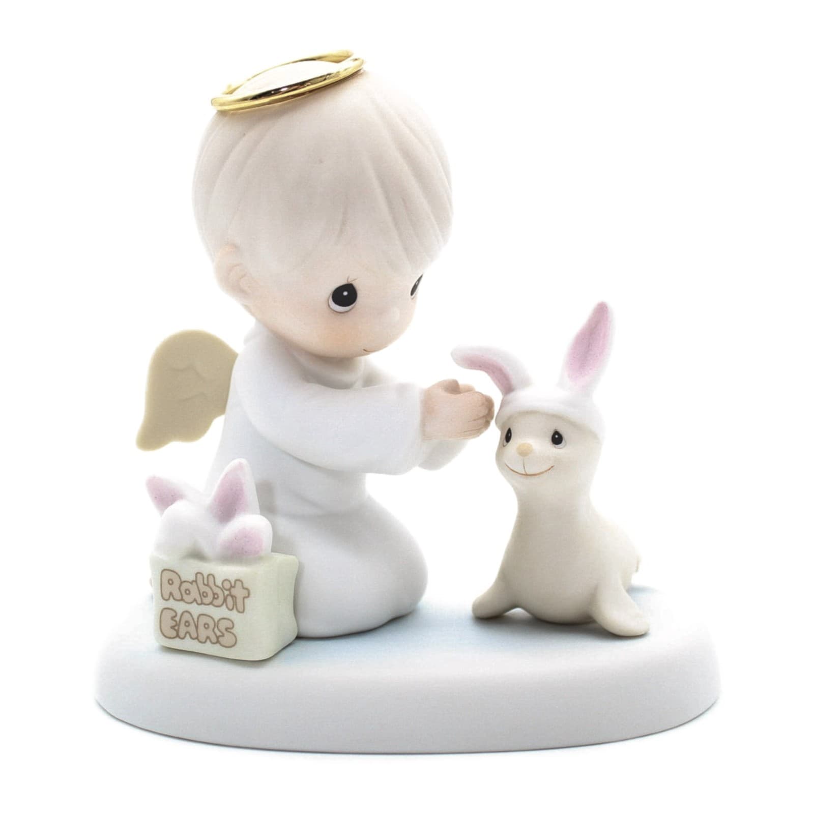 Precious Moments Heaven Bless You Easter Seal Enesco Porcelain Figurine 1998