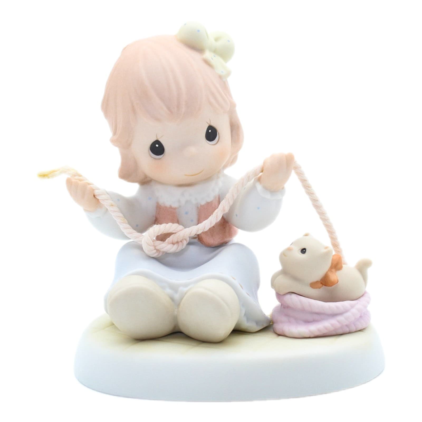 Precious Moments Believe It Or Knot, I Luv You Enesco Porcelain Figurine 1998
