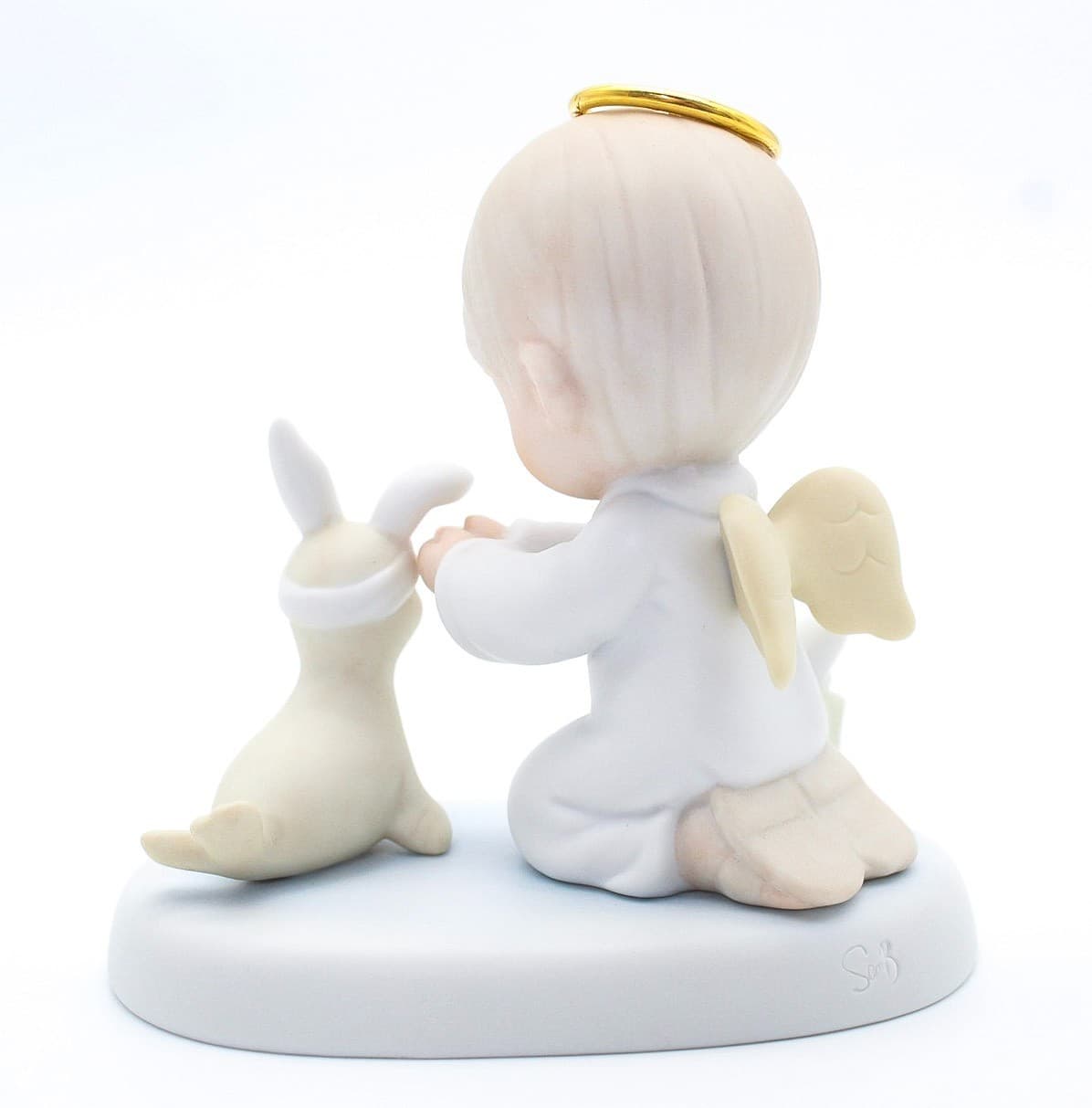 Precious Moments Heaven Bless You Easter Seal Enesco Porcelain Figurine 1998 - Thumbnail 7