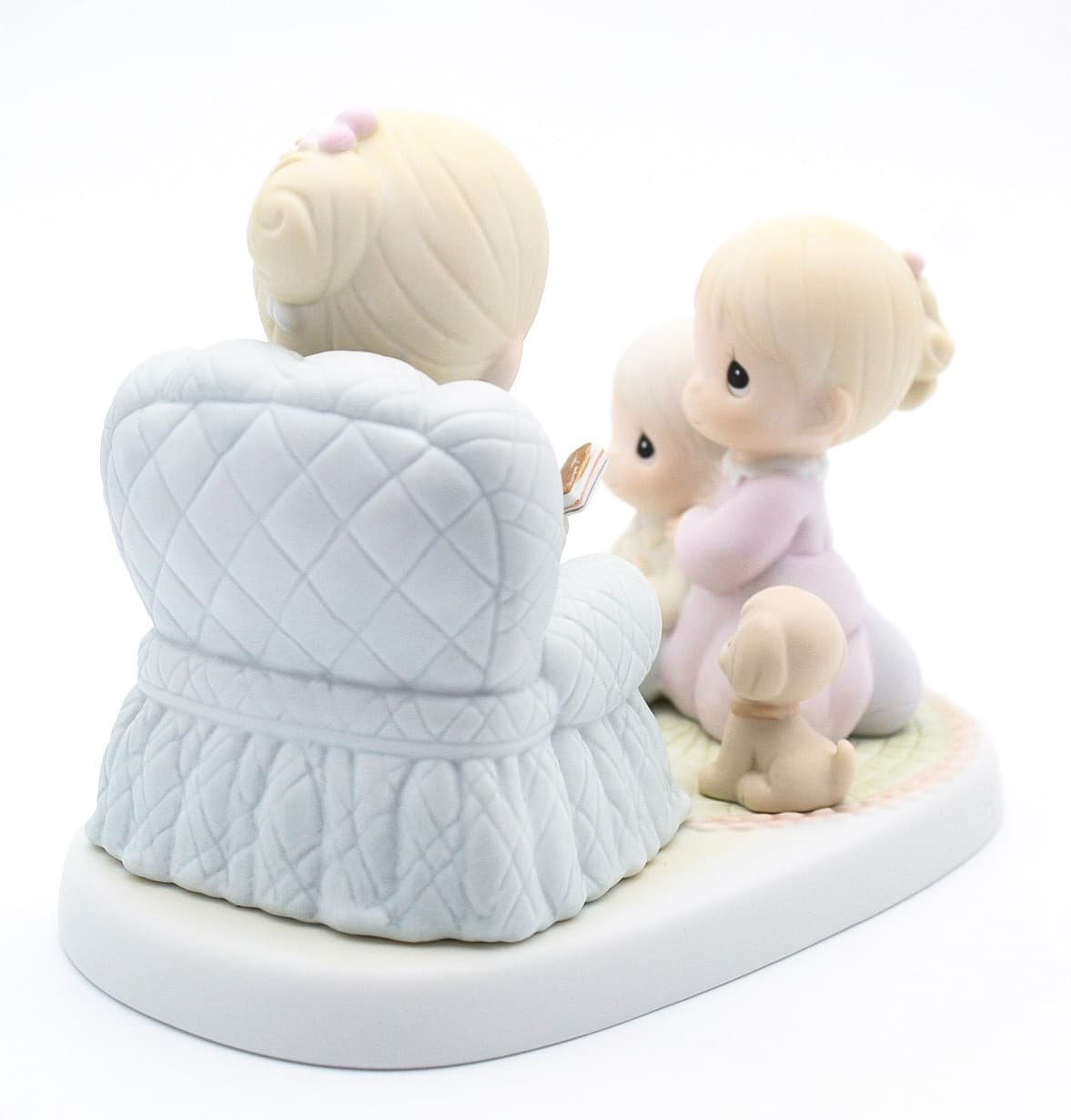 Precious Moments Bring The Little Ones To Jesus Enesco Porcelain Figurine 1991 - Thumbnail 5