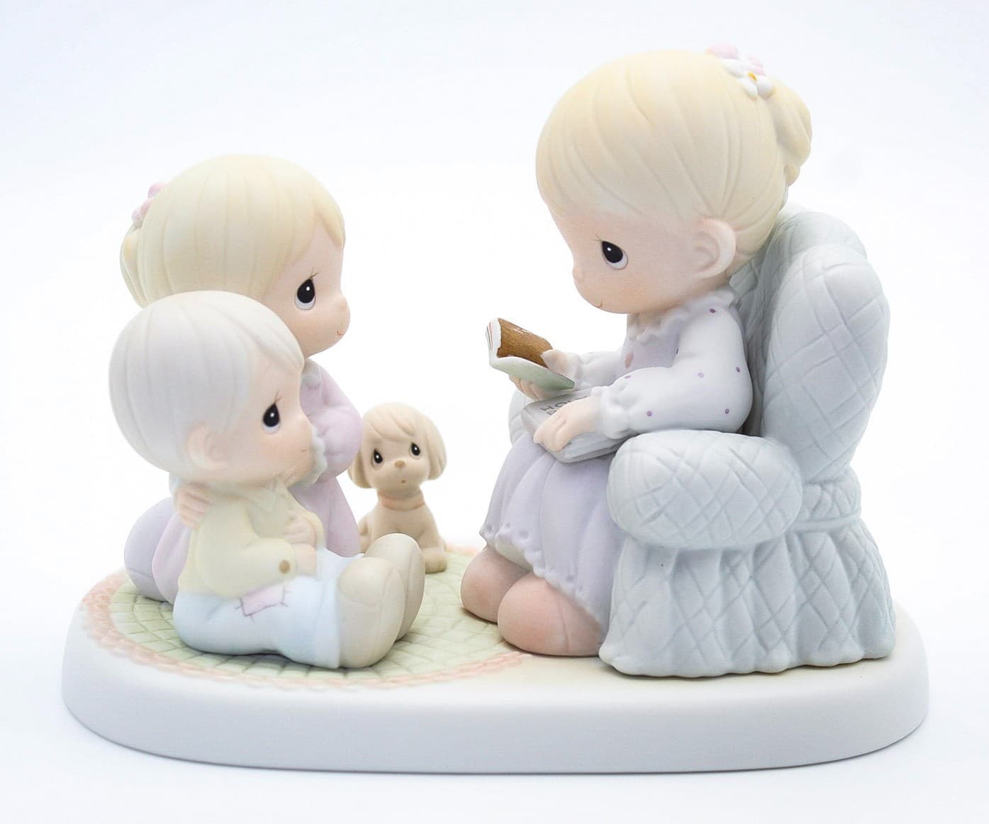 Precious Moments Bring The Little Ones To Jesus Enesco Porcelain Figurine 1991 - Thumbnail 9