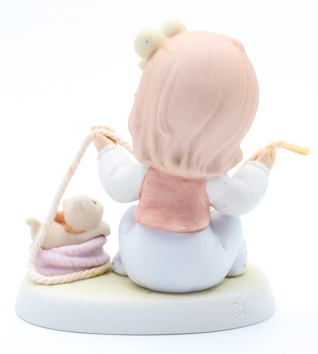 Precious Moments Believe It Or Knot, I Luv You Enesco Porcelain Figurine 1998 - Thumbnail 5