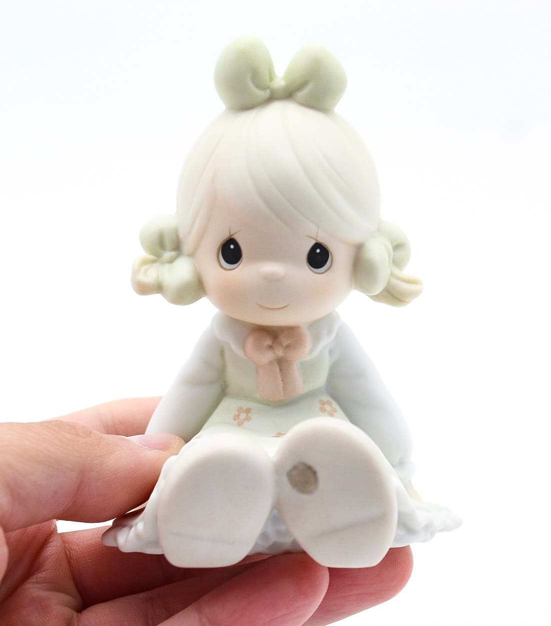 Precious Moments Bless Your Soul Enesco Porcelain Figurine 1994 - Thumbnail 2