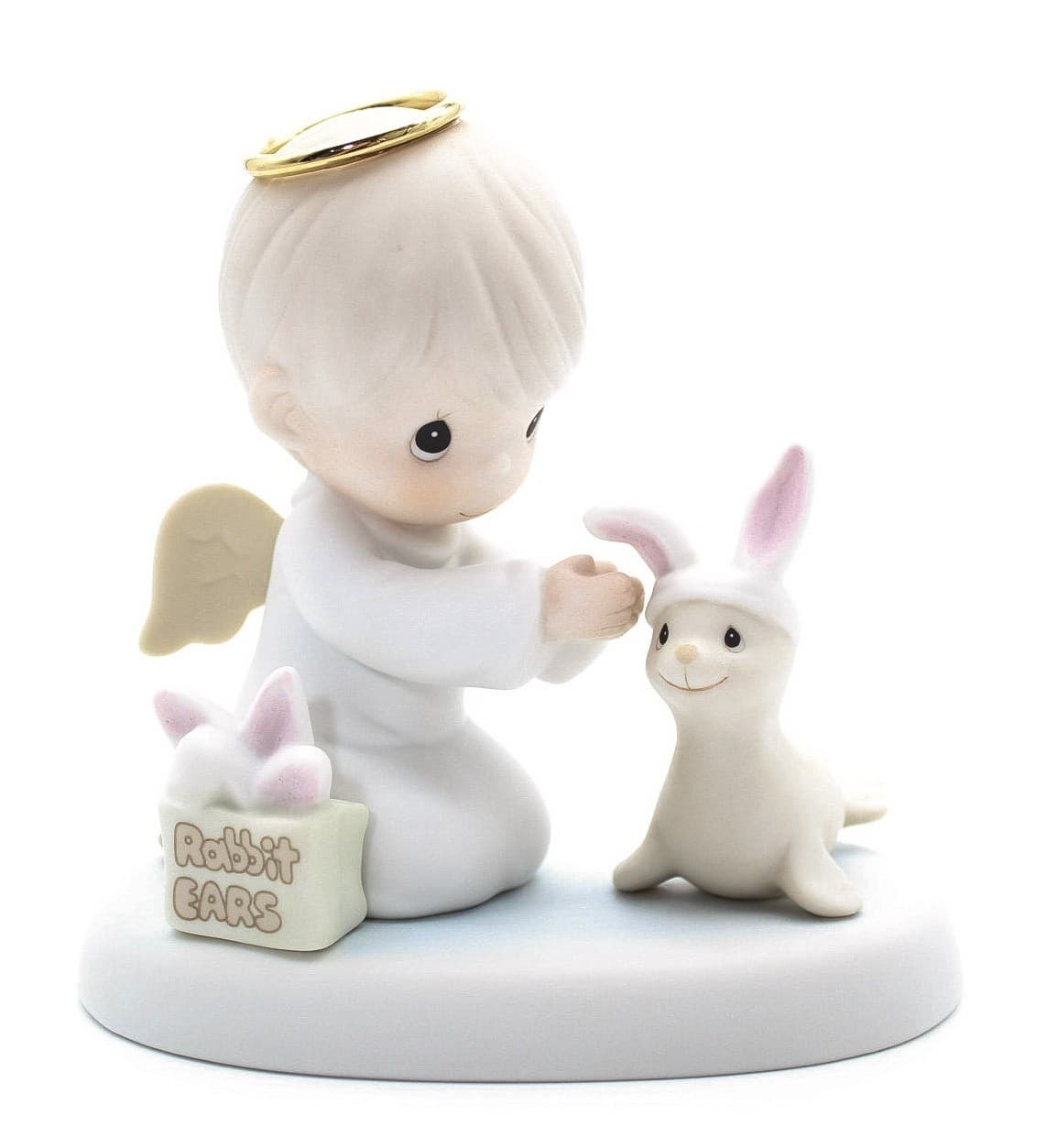 Precious Moments Heaven Bless You Easter Seal Enesco Porcelain Figurine 1998 - Thumbnail 9