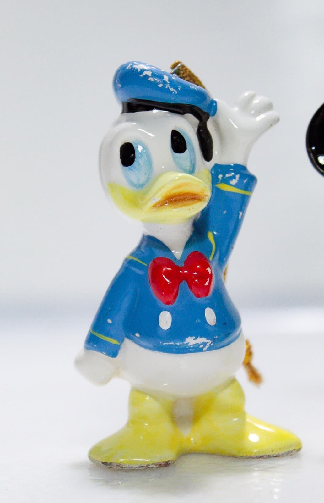 Disney Japan Mickey/Minnie/Donald Duck Porcelain Vintage Christmas Ornaments - Thumbnail 3