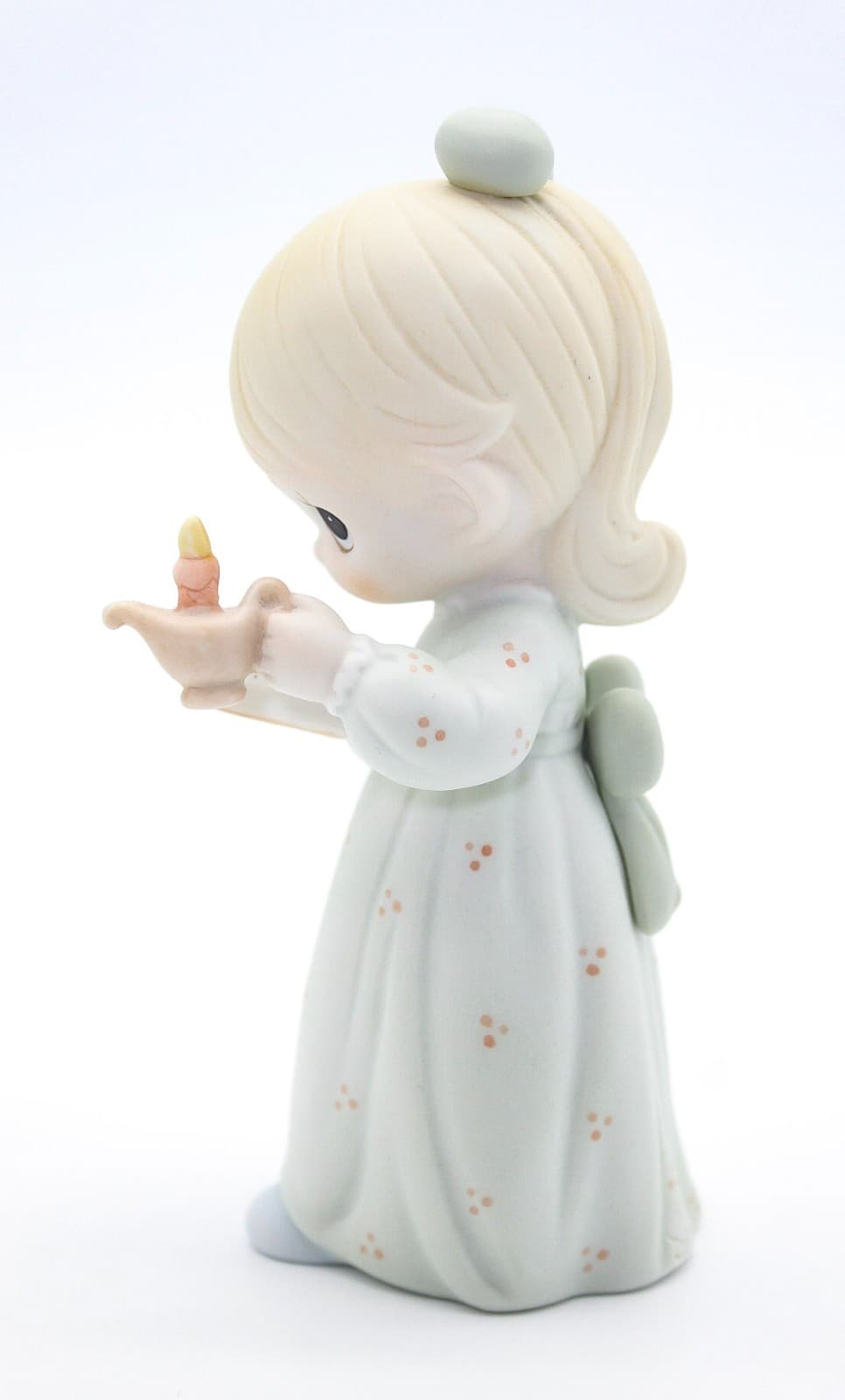 Precious Moments Once Upon A Holy Night Enesco Porcelain Figurine 1990 - Thumbnail 4