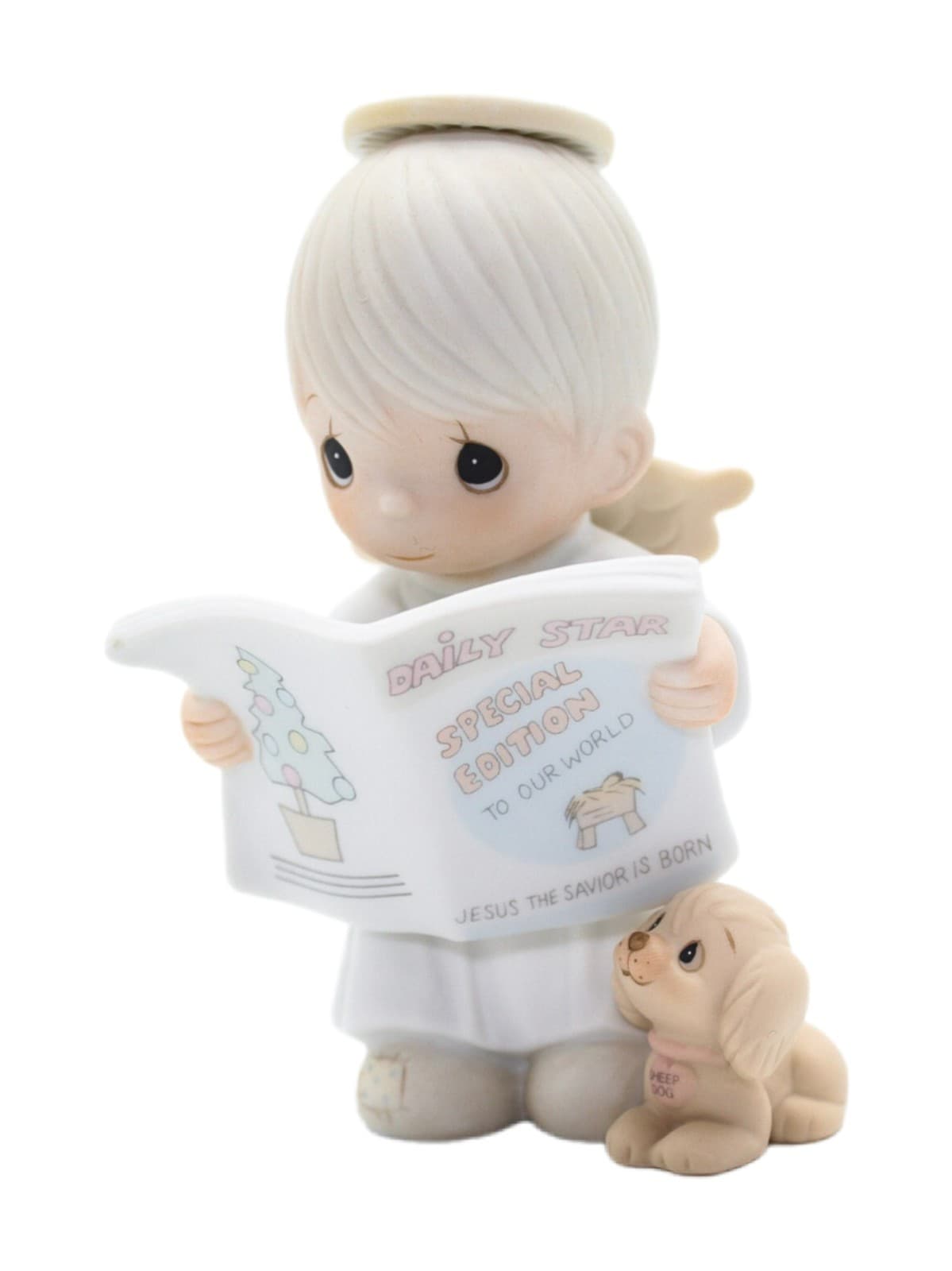 Precious Moments Jesus The Savior Is Born Enesco Porcelain Figurine 1988