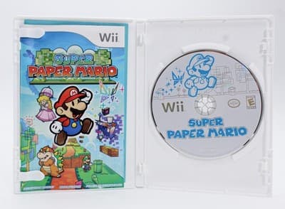 NINTENDO Wii "Super Paper Mario" Game & Manual Complete WORKS - Thumbnail 8