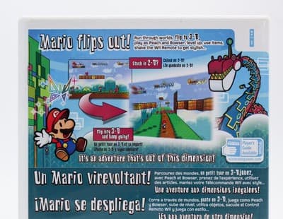 NINTENDO Wii "Super Paper Mario" Game & Manual Complete WORKS - Thumbnail 5