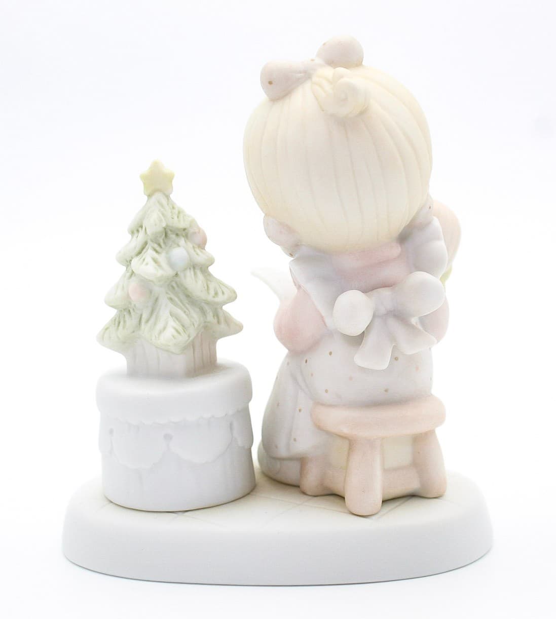 Precious Moments Tell Me The Story Of Jesus Enesco Porcelain Figurine 1982 - Thumbnail 6