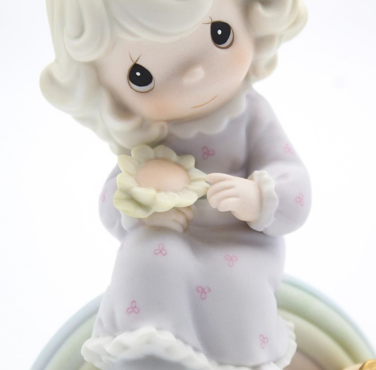 Precious Moments Dreams Really Do Come True Enesco Porcelain Figurine 1994 - Thumbnail 4