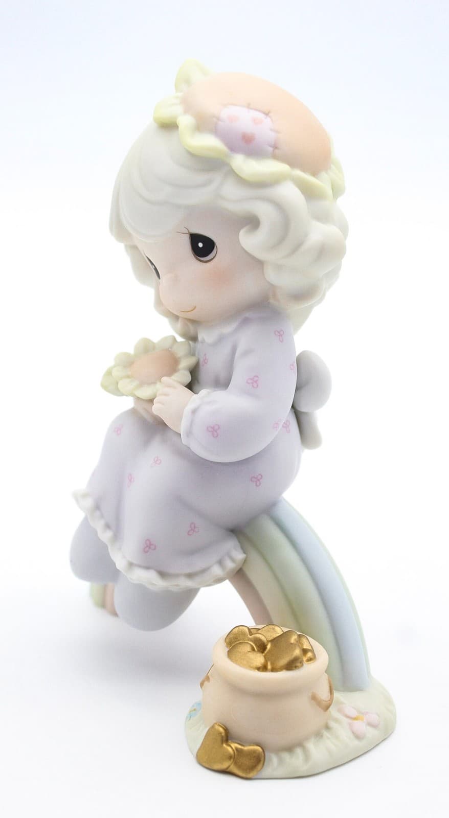 Precious Moments Dreams Really Do Come True Enesco Porcelain Figurine 1994 - Thumbnail 7