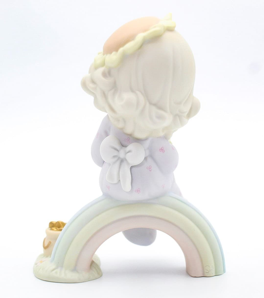 Precious Moments Dreams Really Do Come True Enesco Porcelain Figurine 1994 - Thumbnail 6