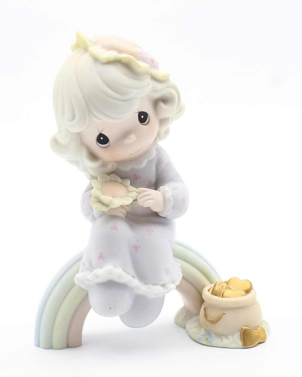 Precious Moments Dreams Really Do Come True Enesco Porcelain Figurine 1994 - Thumbnail 9
