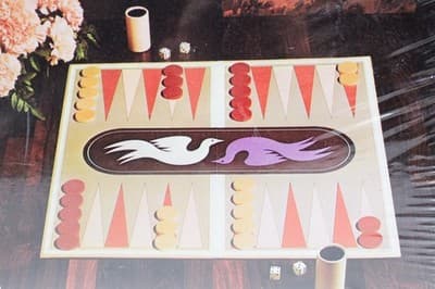 Vintage 1975 Backgammon Board Game By S&R NEW SEALED - Thumbnail 4