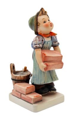 Hummel Goebel The Builder West Germany Vintage Porcelain Figurine TMK5