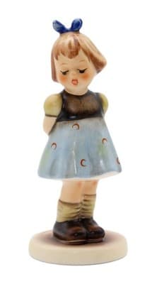 Hummel Goebel Two Hands, One Treat West Germany Porcelain Figurine TMK7 In Box
