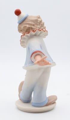 Goebel 1983 In The Spotlight By Berhard Skrobek Clown Porcelain Figurine Germany - Thumbnail 2