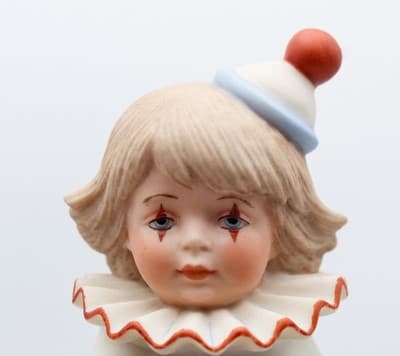 Goebel 1983 In The Spotlight By Berhard Skrobek Clown Porcelain Figurine Germany - Thumbnail 7