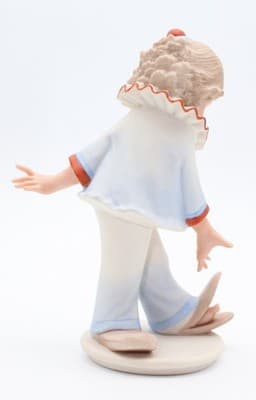 Goebel 1983 In The Spotlight By Berhard Skrobek Clown Porcelain Figurine Germany - Thumbnail 3