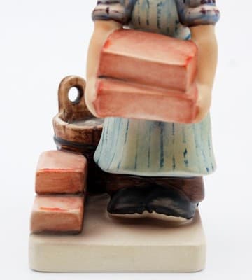 Hummel Goebel The Builder West Germany Vintage Porcelain Figurine TMK5 - Thumbnail 4