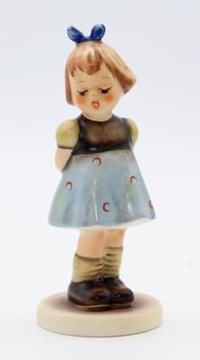 Hummel Goebel Two Hands, One Treat West Germany Porcelain Figurine TMK7 In Box - Thumbnail 3
