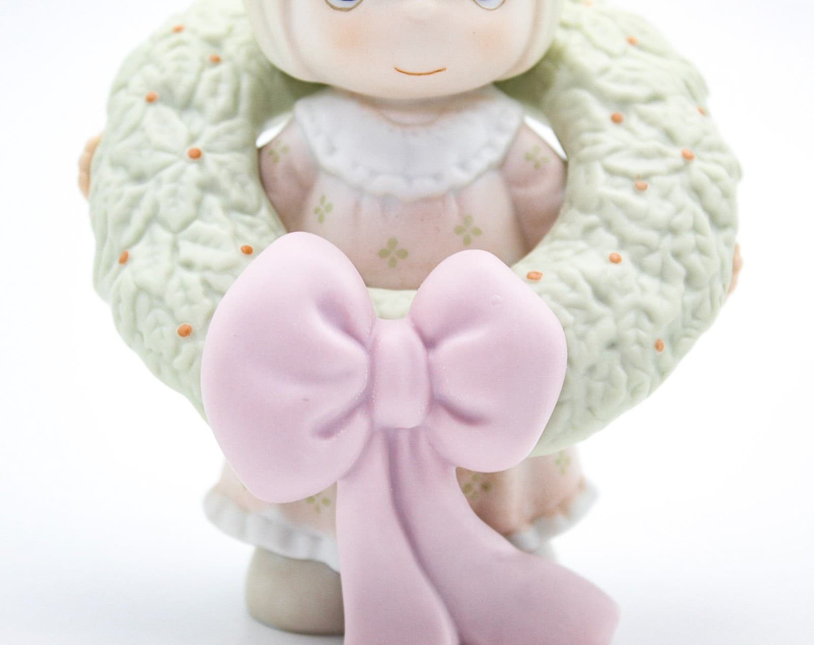 Precious Moments Surrounded With Joy Enesco Porcelain Figurine 1993 - Thumbnail 4