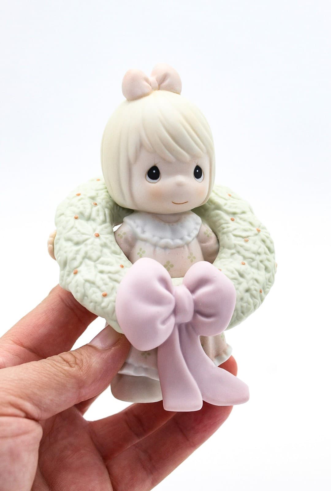 Precious Moments Surrounded With Joy Enesco Porcelain Figurine 1993 - Thumbnail 2