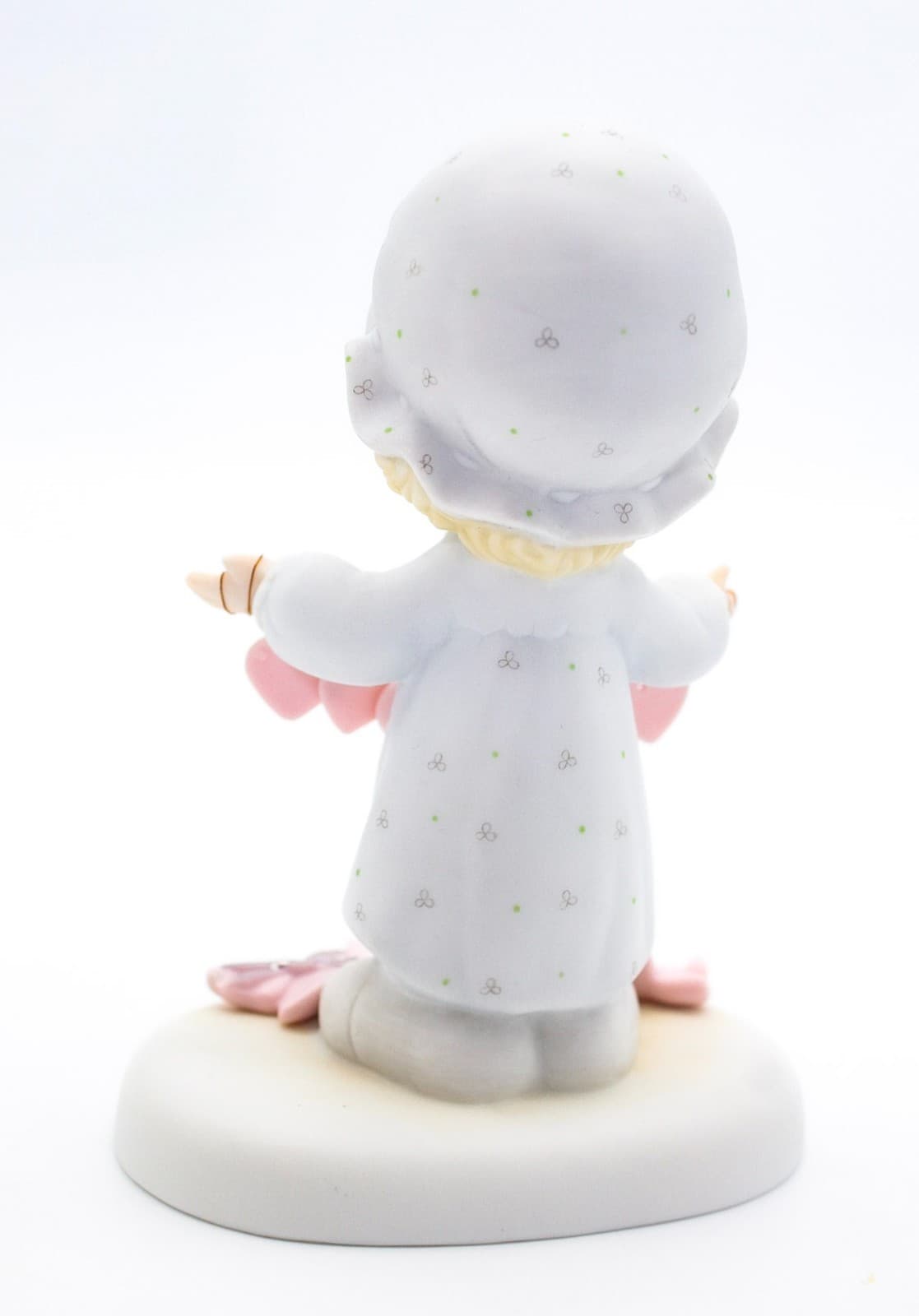 Precious Moments You Have Touched So Many Hearts Enesco Porcelain Figurine 1983 - Thumbnail 6
