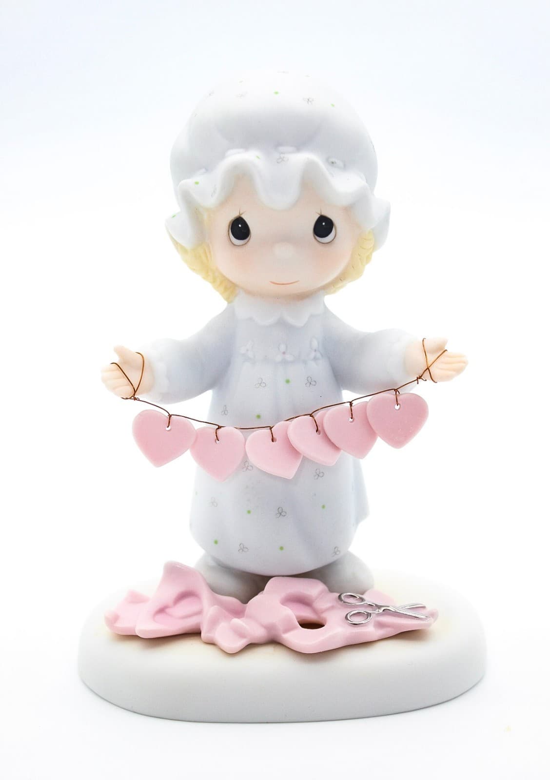 Precious Moments You Have Touched So Many Hearts Enesco Porcelain Figurine 1983