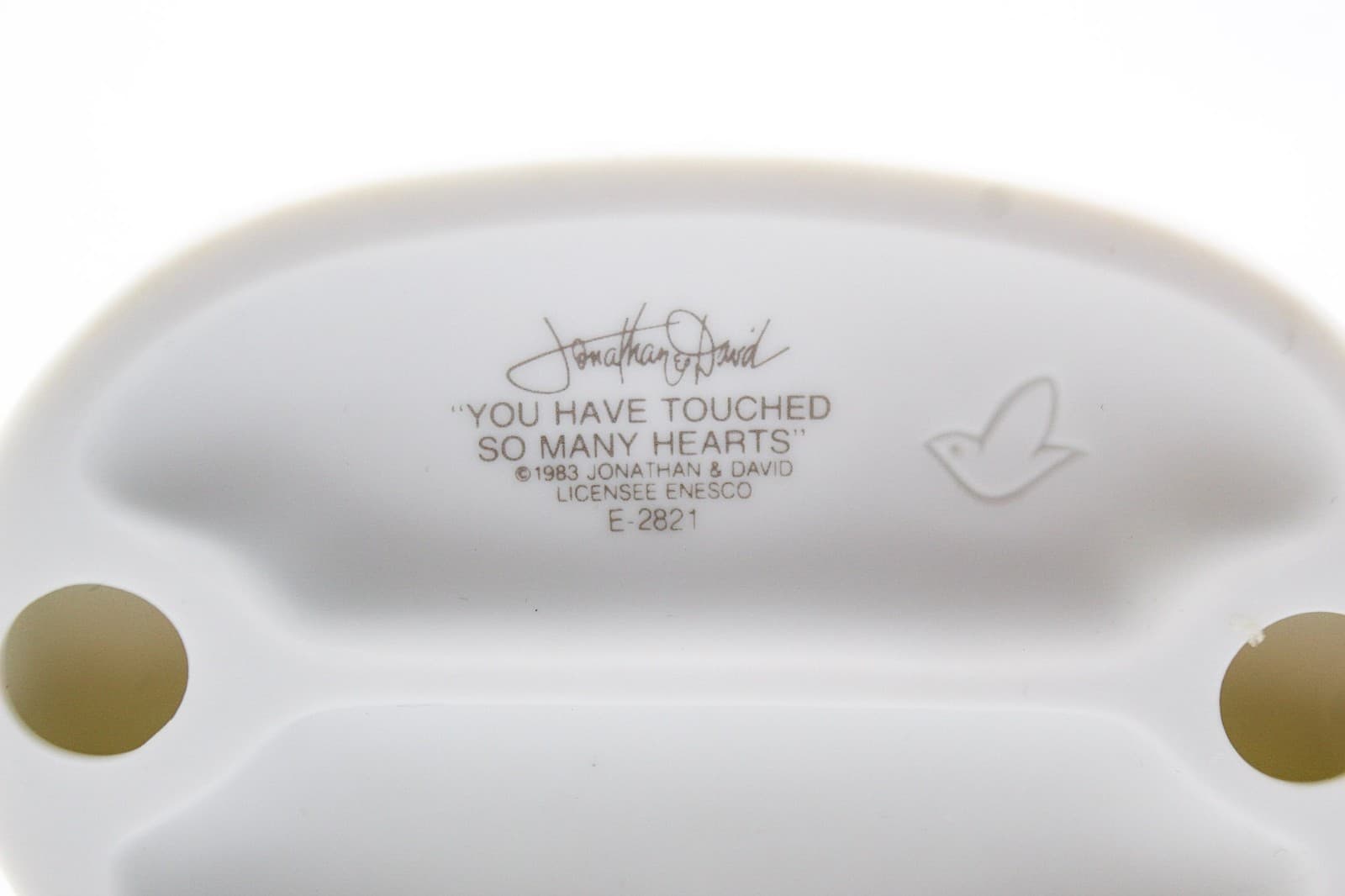 Precious Moments You Have Touched So Many Hearts Enesco Porcelain Figurine 1983 - Thumbnail 7