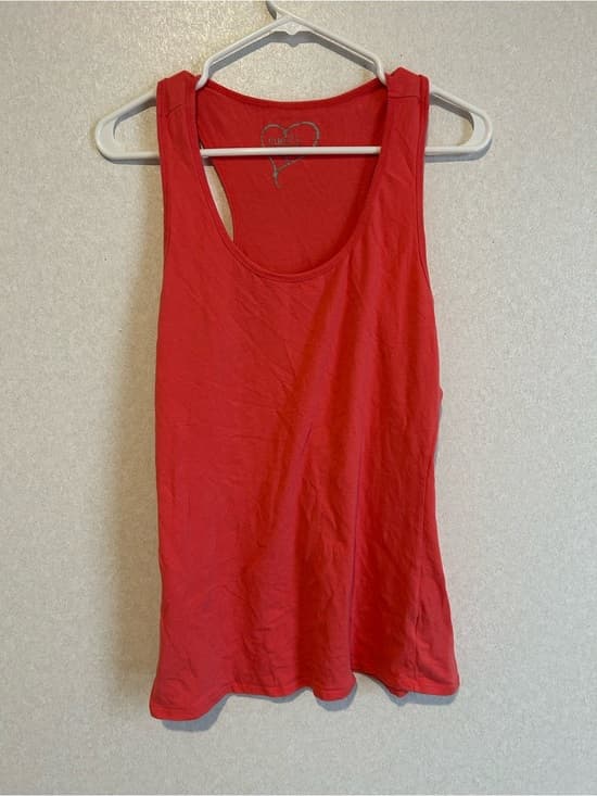 Women’s Rue 21 Pink Tank Top, Lightweight, With Thick Straps, Size XL - Thumbnail 4