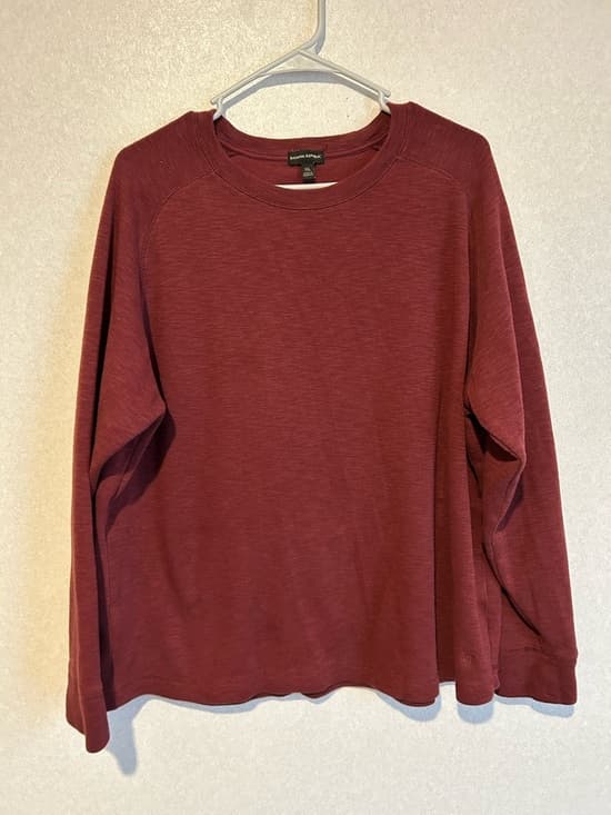 Mens Banana Republic Very Thick Thermal Long Sleeve Shirt, XXL - Thumbnail 4