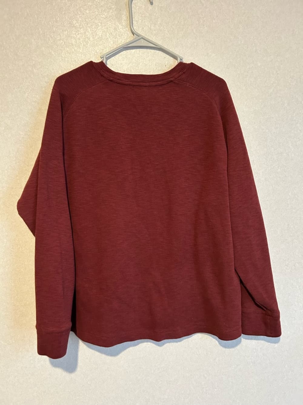 Mens Banana Republic Very Thick Thermal Long Sleeve Shirt, XXL - Thumbnail 2