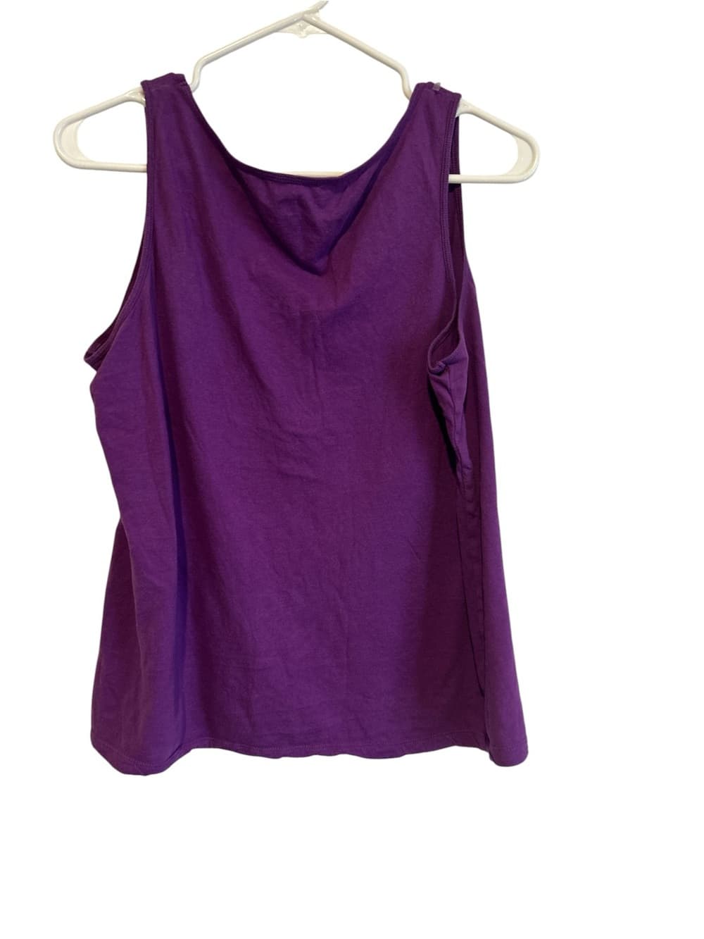 Women’s Danskin Now Purple Tank Top With Wide Straps, Size XL - Thumbnail 2