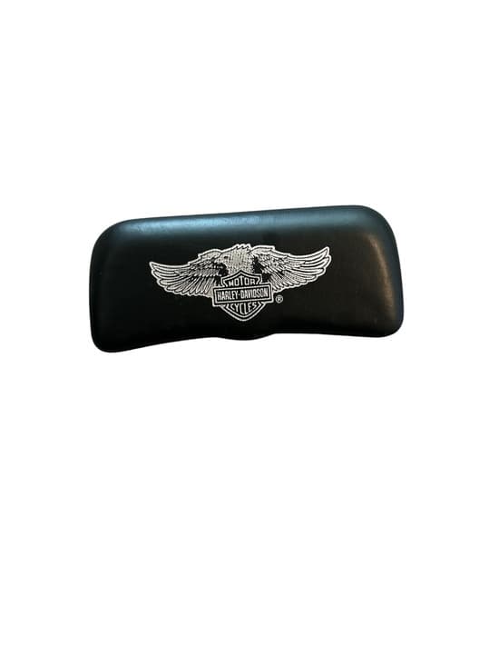 Certified Motor Harley-Davidson Cycles Sun Glasses Case, Black And Silver - Thumbnail 5