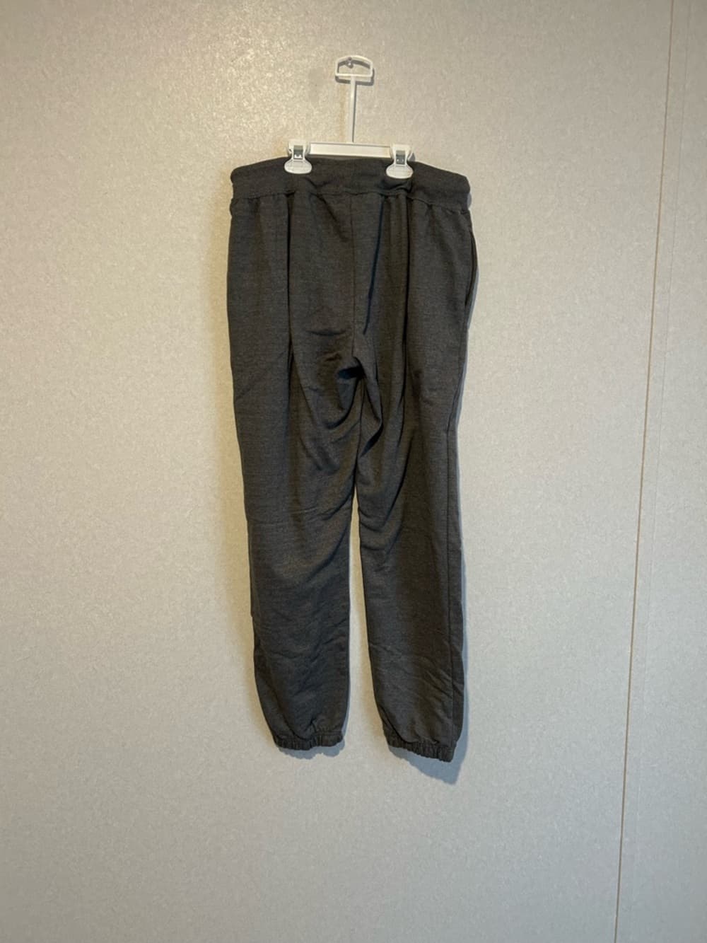 Unisex U.S. Polo Assn. Cotten Blend Sweatpants, Grey And White, Size 1X