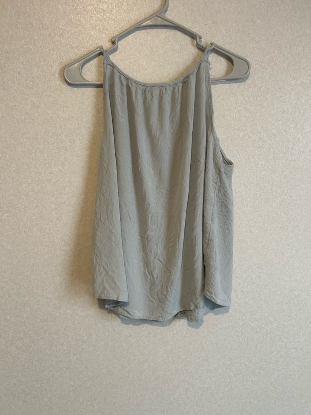 Women’s Maurice’s Baby Blue Tank Top Lightweight With Lace Size XL - Thumbnail 2